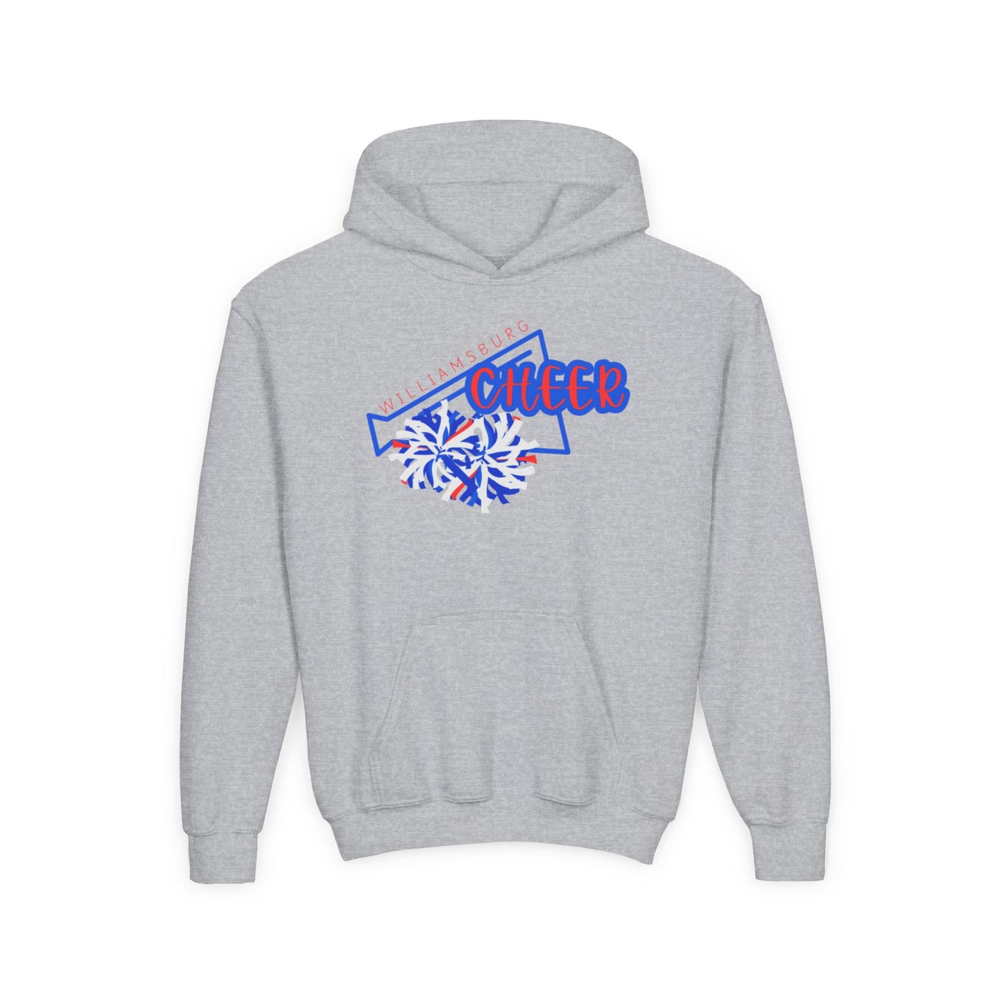 Williamsburg Cheer Youth Hooded Sweatshirt