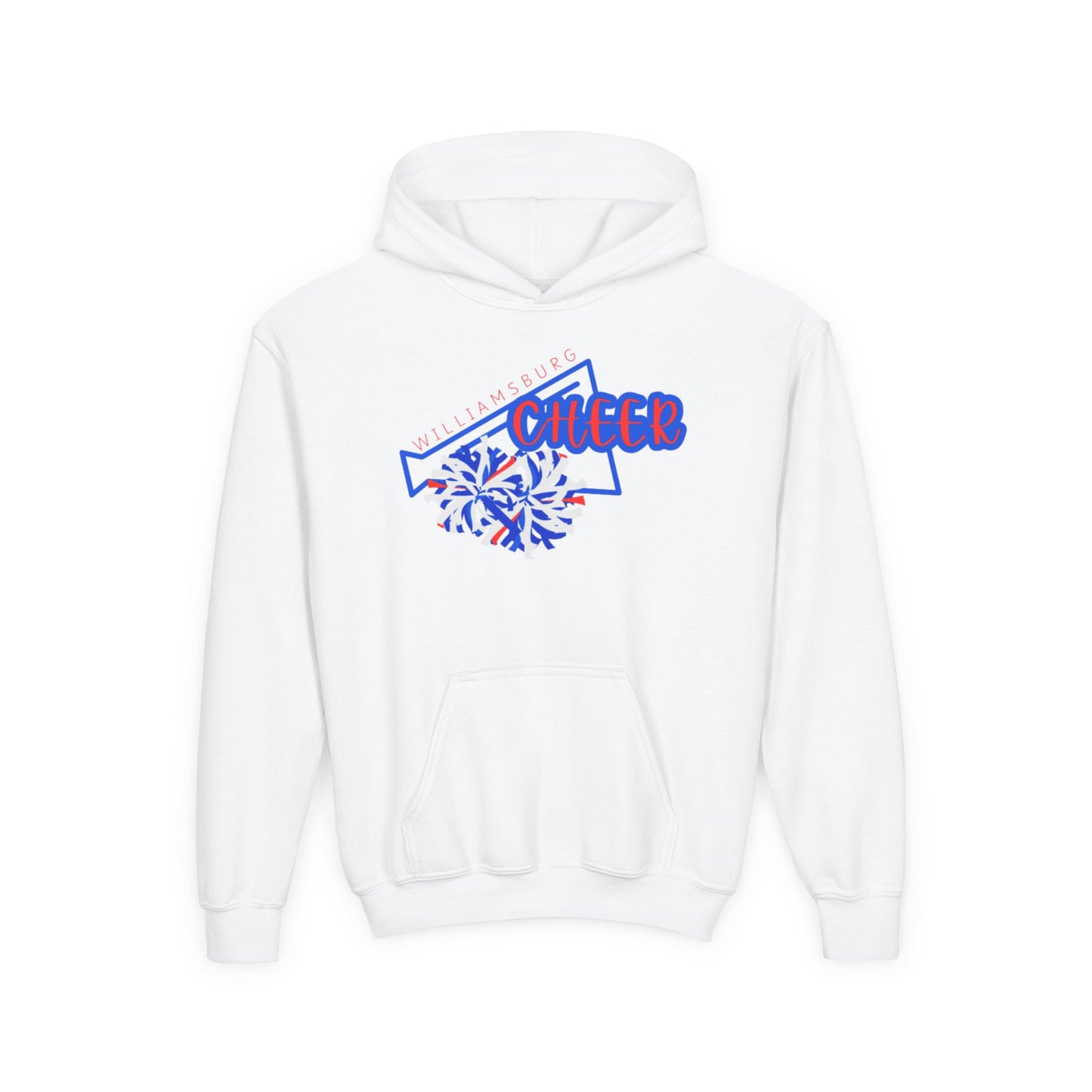 Williamsburg Cheer Youth Hooded Sweatshirt